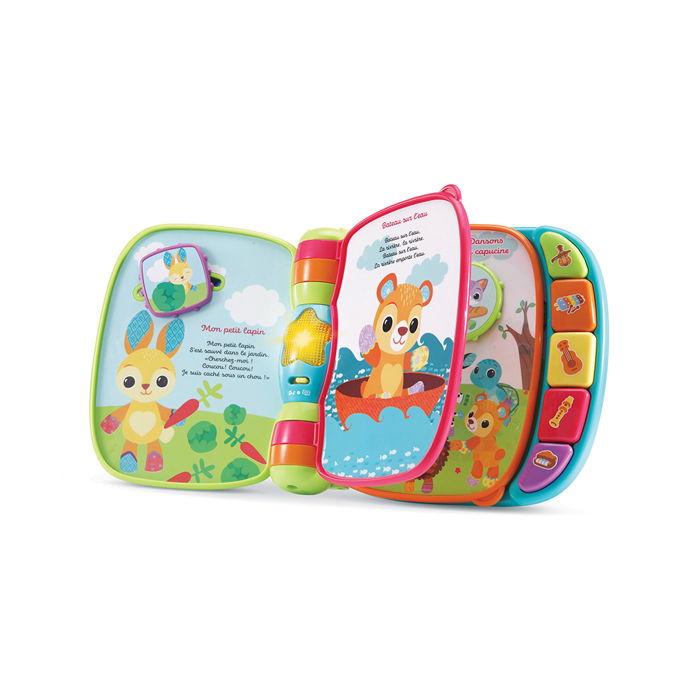 VTECH Livre à comptines des P'tits Loulous pas cher VTECH Livre à comptines des P'tits Loulous pas cher