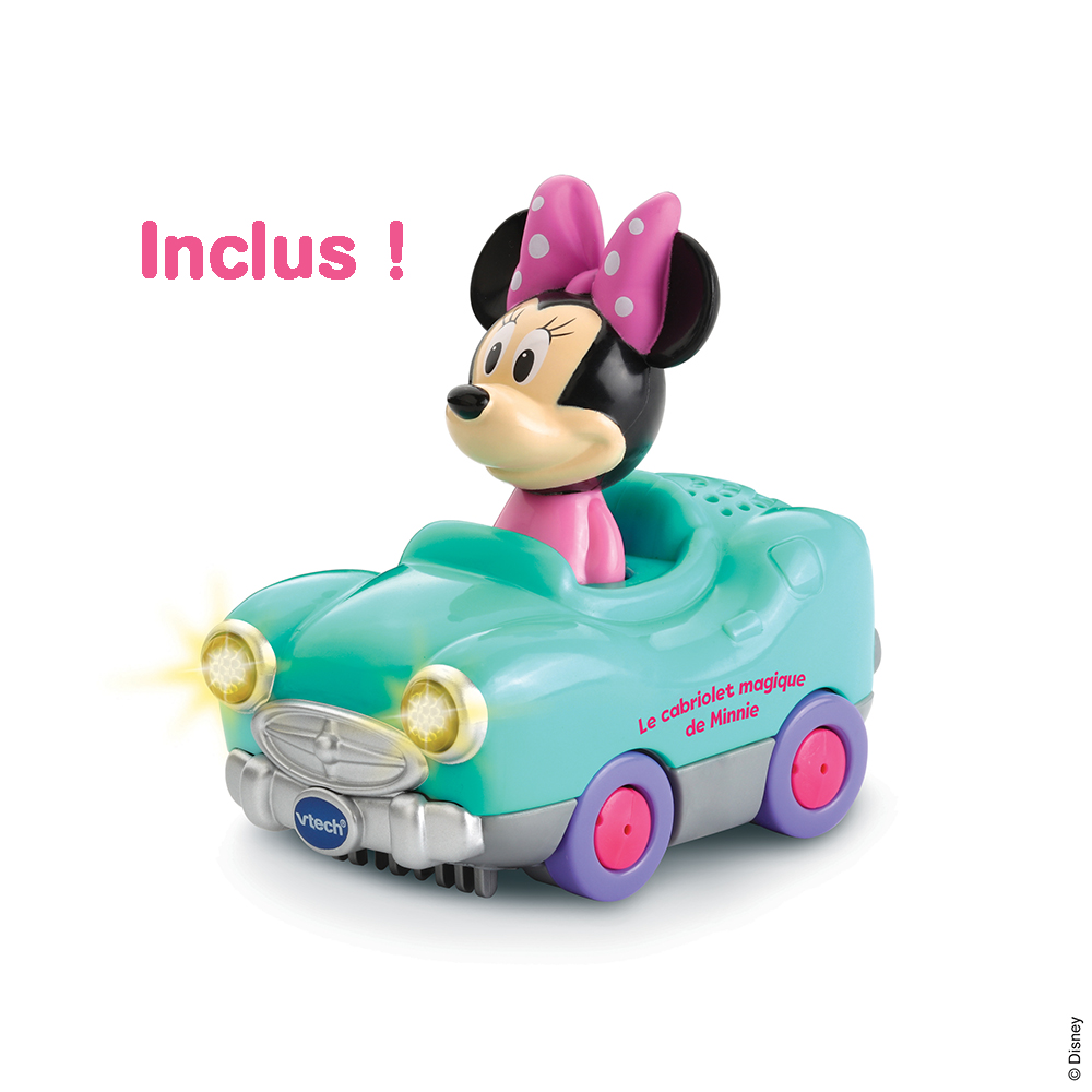 Minnie ou daisy voiture, jouets 1er age