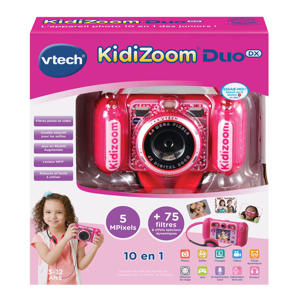 VTECH Kidizoom appareil photo CASE ROSE-dure bagages nouveau officiel