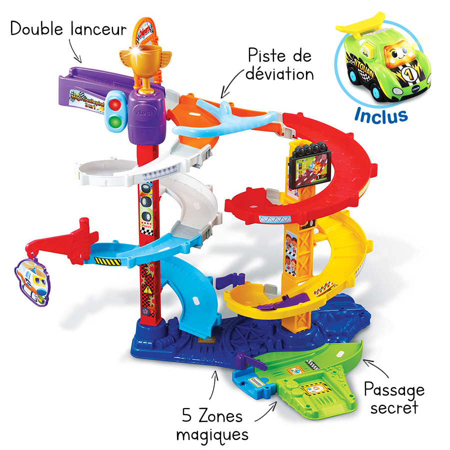 Circuit voiture vtech tut tut bolides Outlet