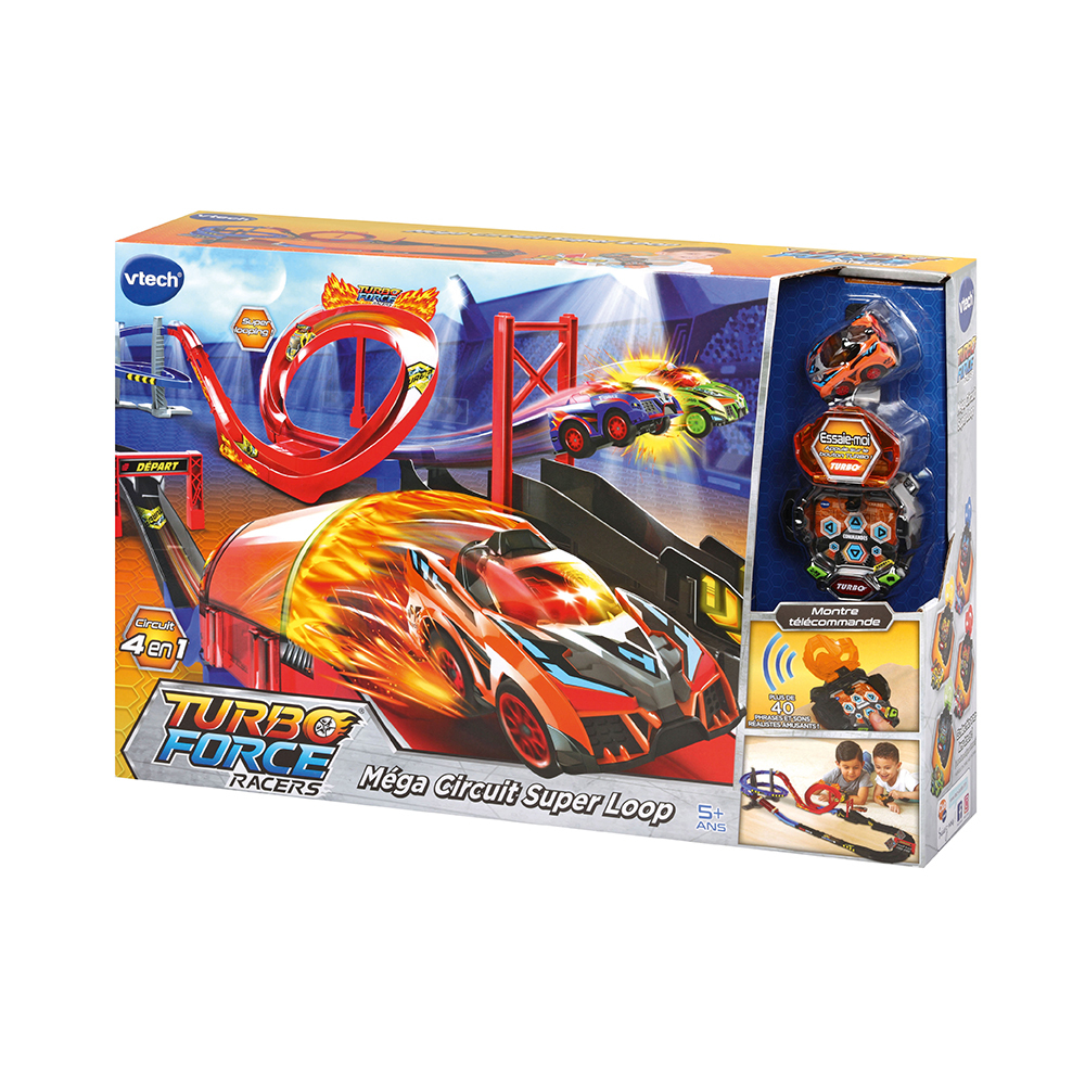 Turbo Force Circuit Voiture Enfant Vtech Jouets Turbo Force Circuit Voiture Enfant Vtech Jouets
