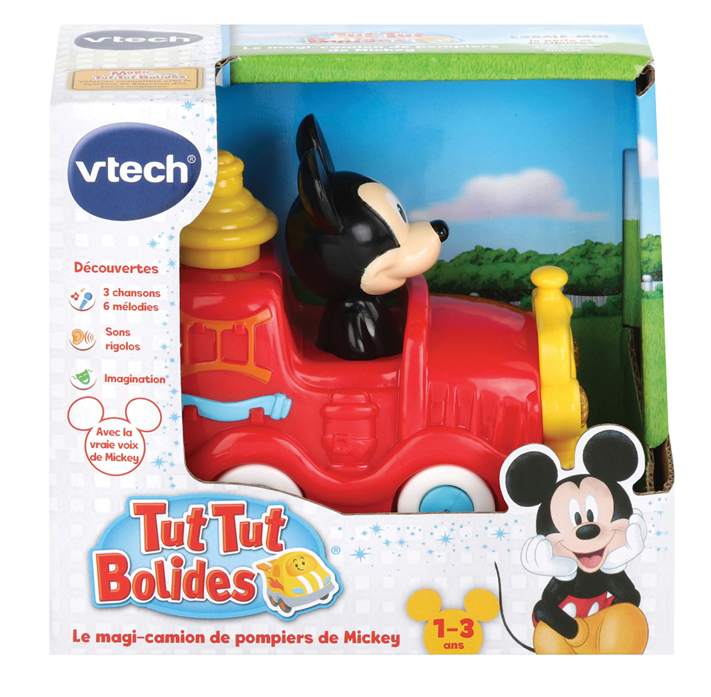 Vtech - Jouet électronique - La magie voiture télécommandée de Mickey