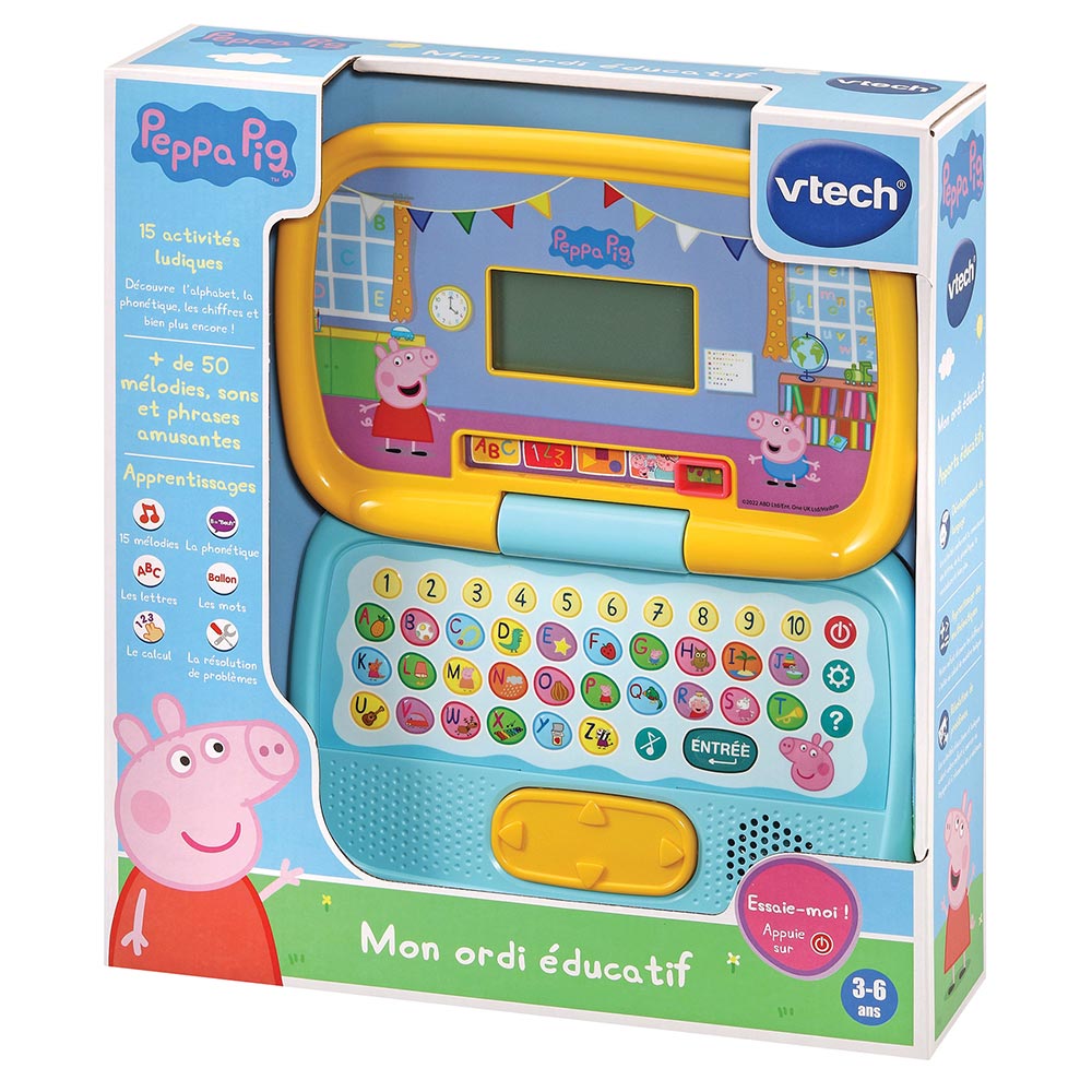 Peppa Pig Mon ordinateur éducatif VTECH - Dès 3 ans 