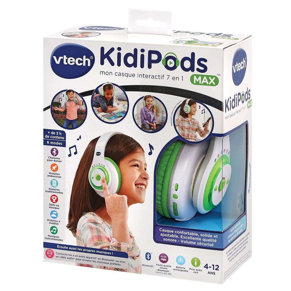 Casque Audio pour Enfant Geemarc Kiwibeat Smart 101, Micro intégré