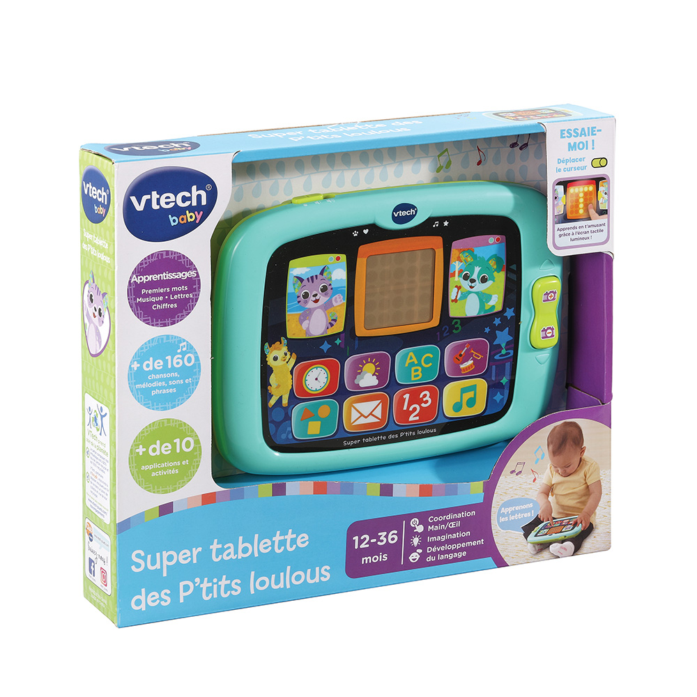 VTECH BABY - Super Tablette des Tout-Petits Nino - Tablette Enfant -  Cdiscount Jeux - Jouets