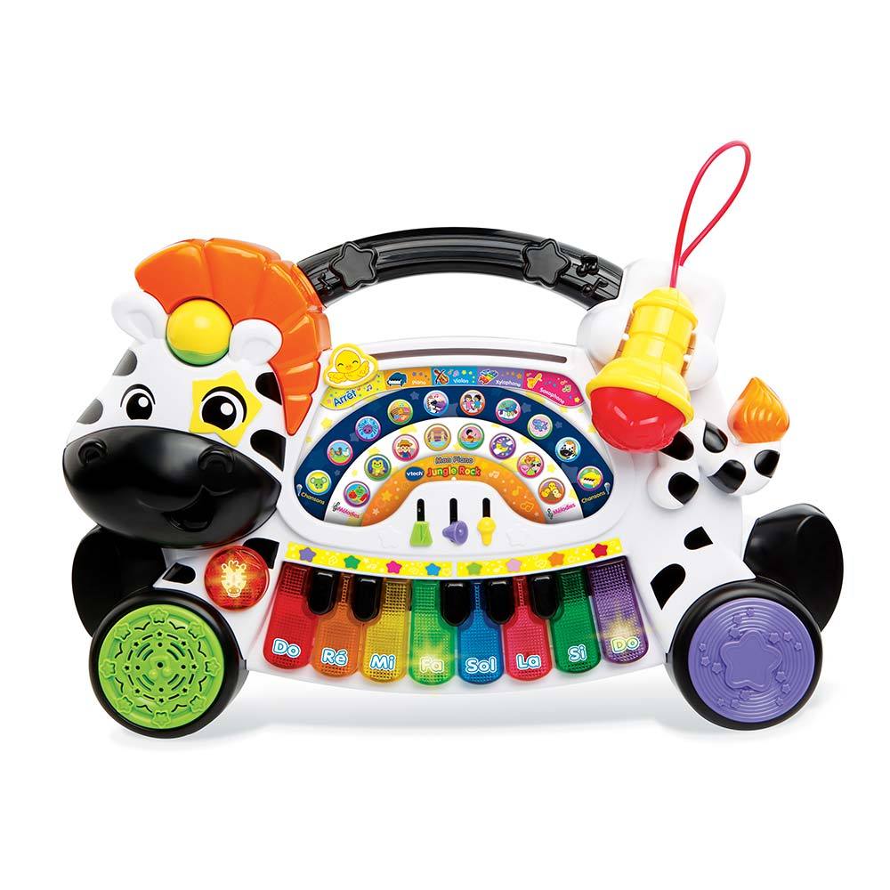 VTech - Piano pour enfant - Jouet Piano Zèbre