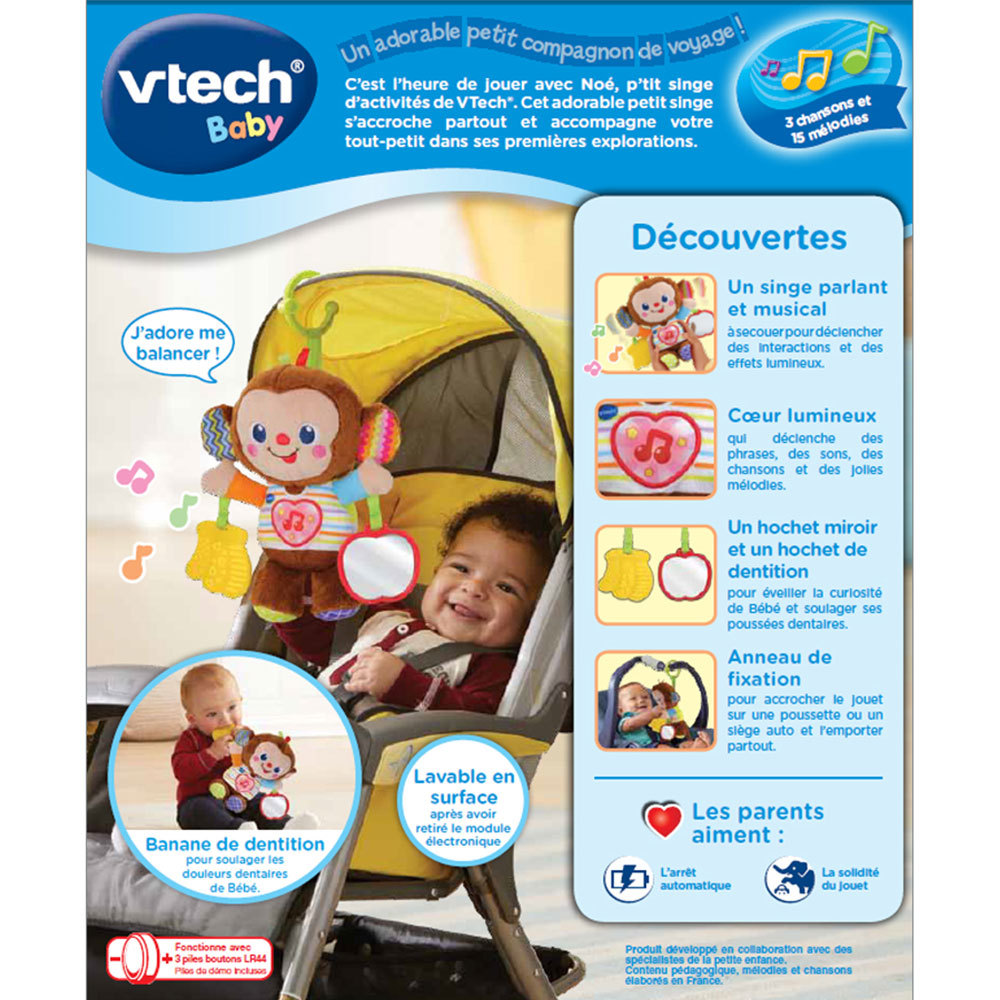 Noe P Tit Singe D Activites Jouet 1er Age Vtech Noe P Tit Singe D Activites Jouet 1er Age Vtech