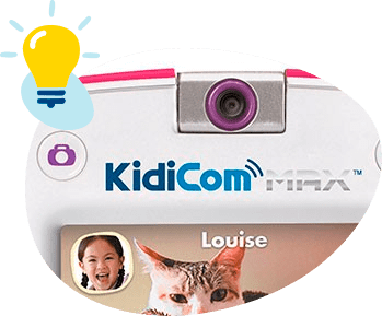 Téléphone portable pour enfant Vtech KidiCom MAX 3.0 (via 50€ cagnotté sur  la carte fidélité + 20% coupon magasin+ 10€ ODR) –