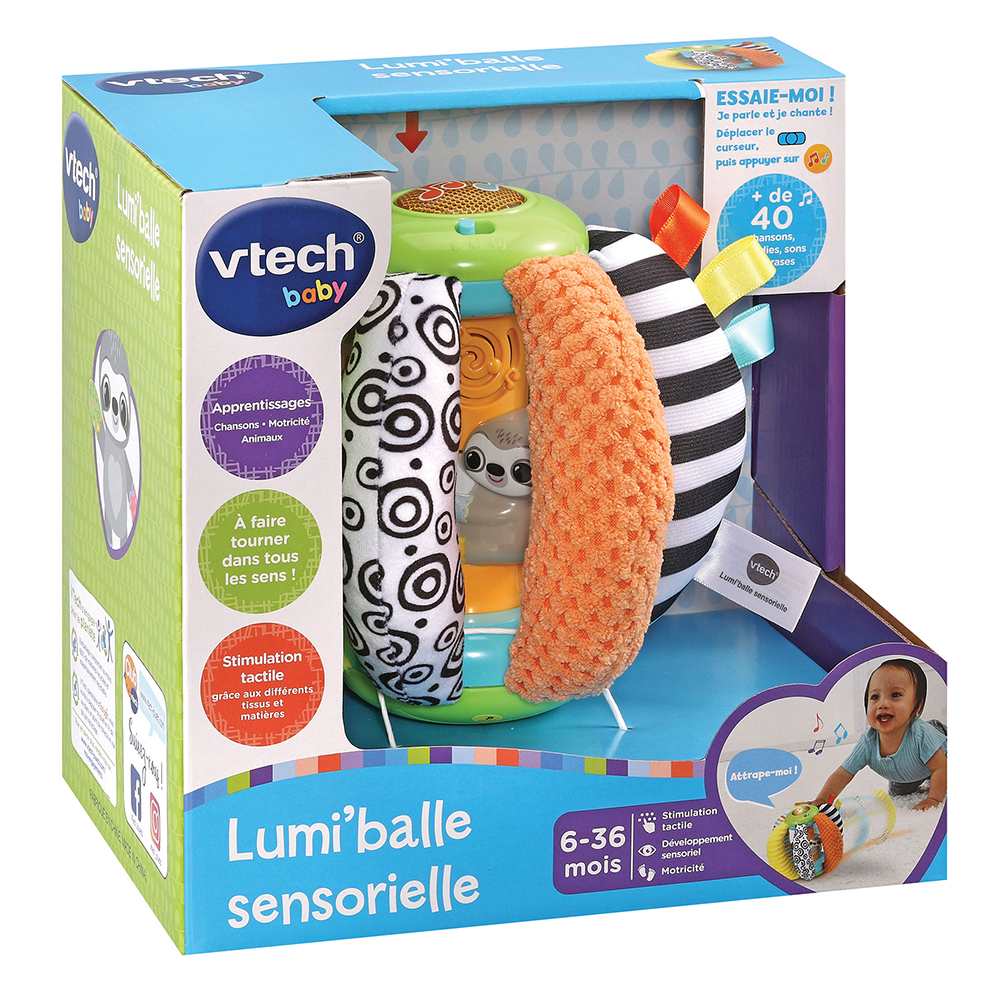 VTech Baby - Balle d'activités - Lumi'balle sensorielle