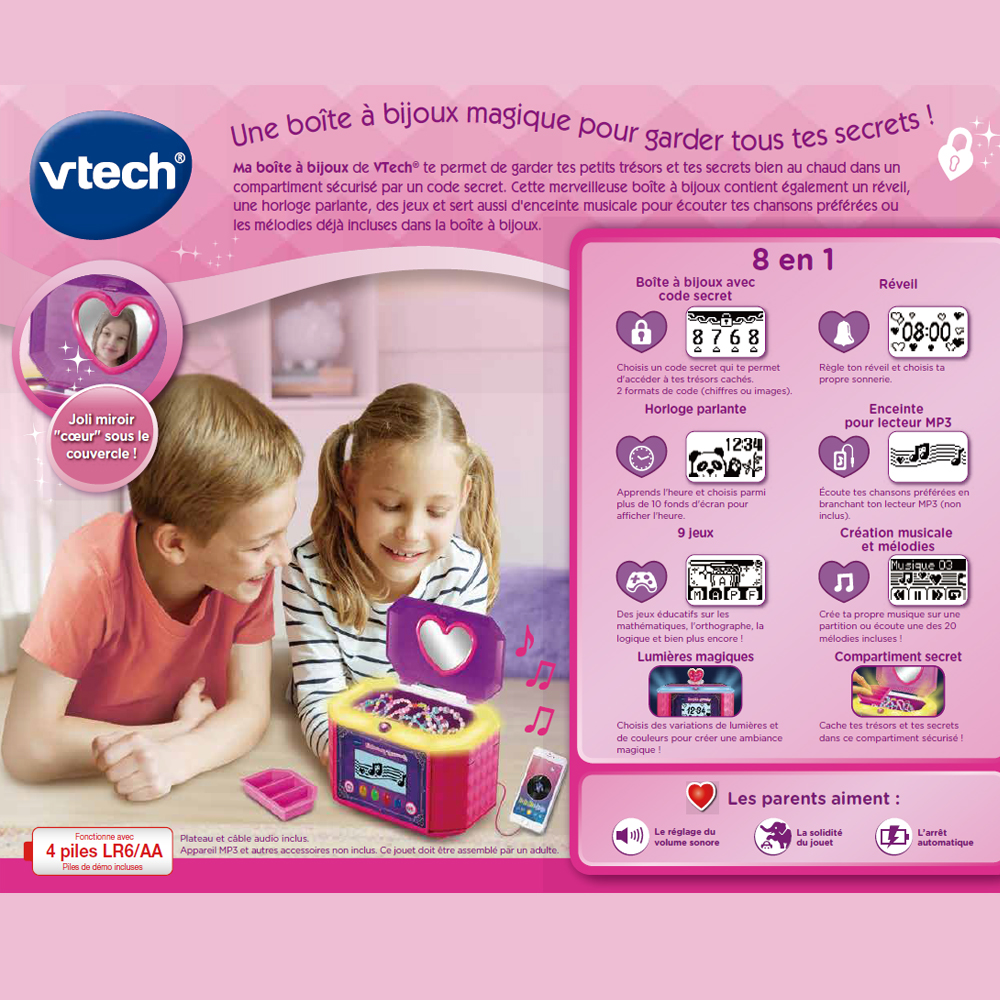 Vtech Kidisecrets - Ma Boîte à Bijoux