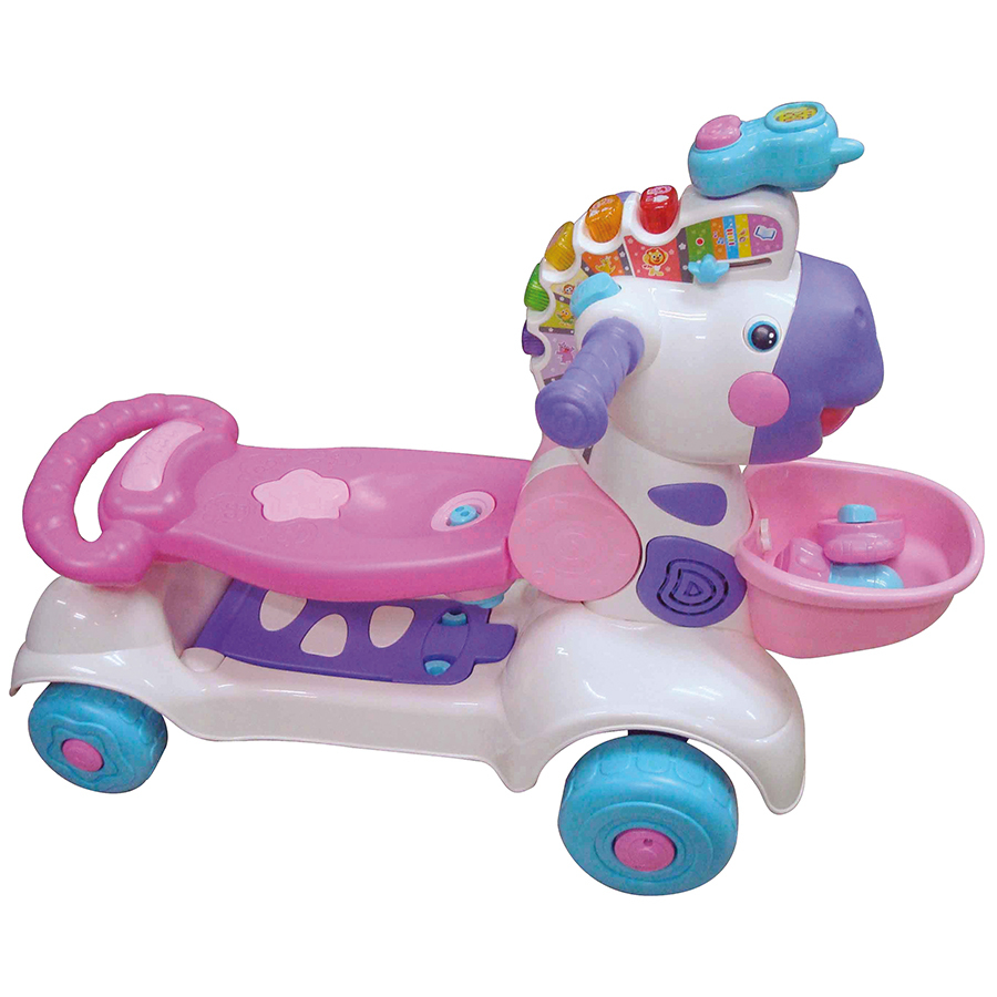 Trottino Mon Zebre Rigolo Rose Trottinette Parlante Fille Vtech Trottino Mon Zebre Rigolo Rose Trottinette Parlante Fille Vtech