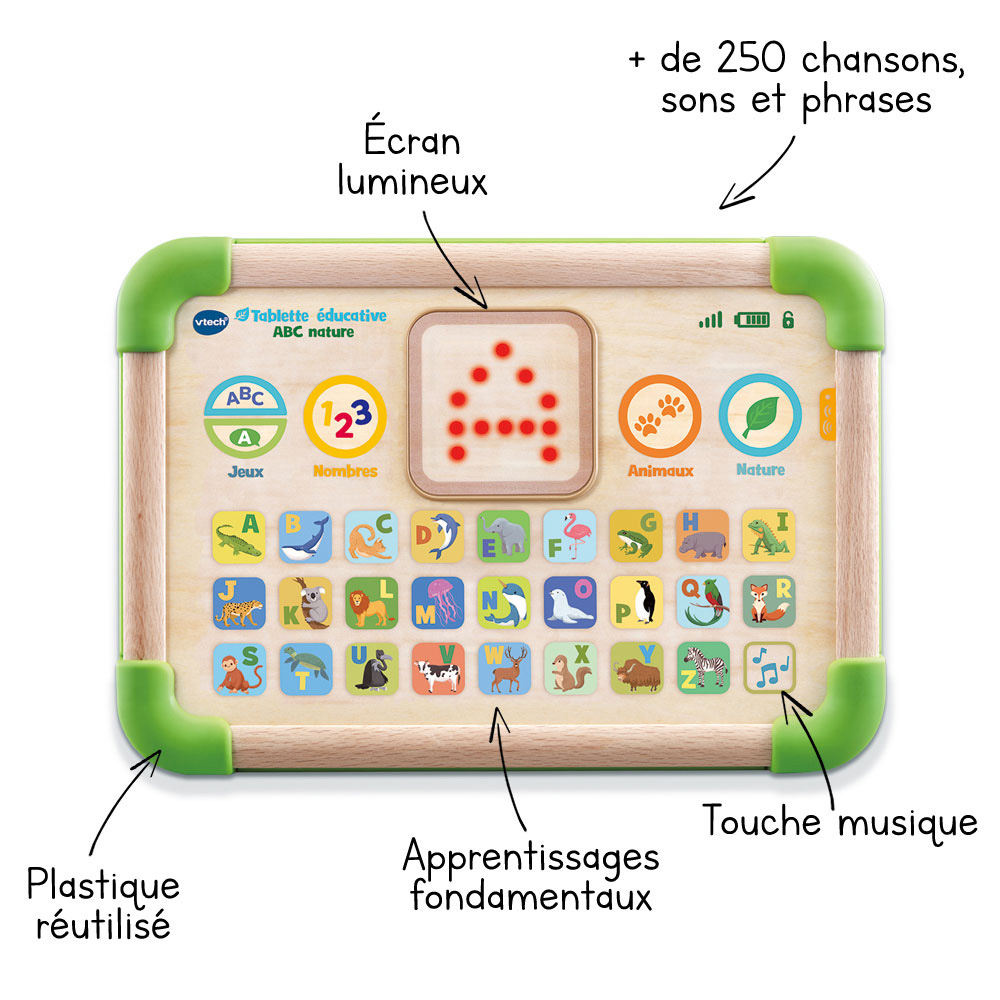 Tablette pour enfants / téléphone pour enfants ABC Apprentissage