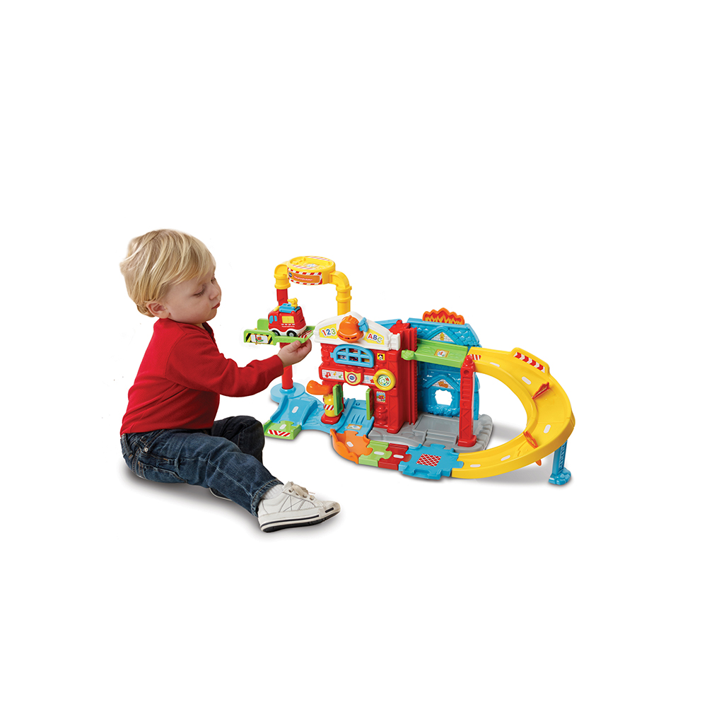 Feuerwehrstation Kinder Rollenspiel Spielzeug NEU VTech Baby Tut Baby Flitzer 