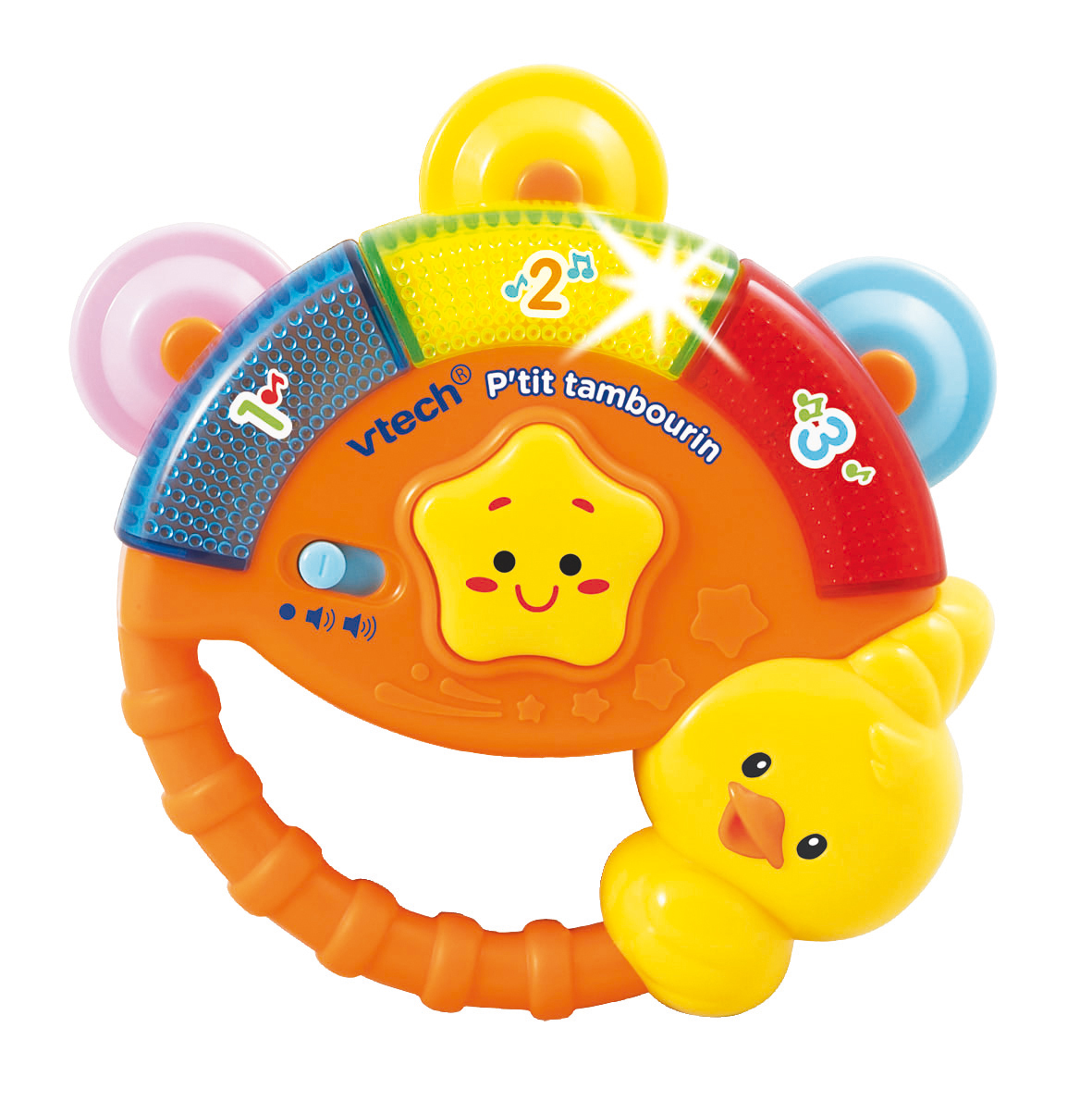 P Tit Tambourin Hochet Musical Vtech P Tit Tambourin Hochet Musical Vtech